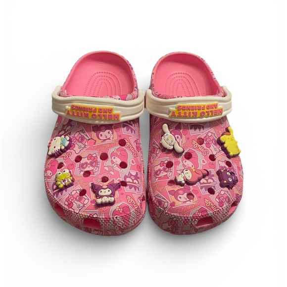 Crocs Hello Kitty and Friends Size W8/M6 Limited Edition Preowned - Picture 2 of 8